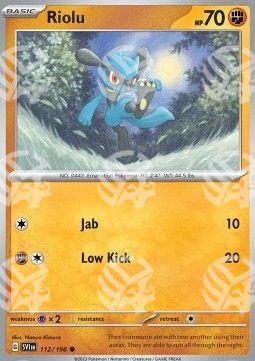 Riolu - Scarlatto e Violetto (Common) [SVI-112]