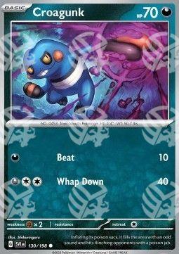 Croagunk - Scarlatto e Violetto (Common) [SVI-130]