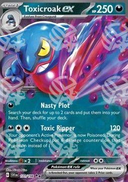 Toxicroak ex - Scarlatto e Violetto (Double Rare) [SVI-131]