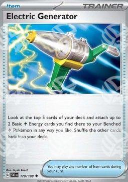 Electric Generator - Scarlatto e Violetto (Uncommon) [SVI-170]