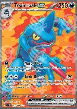 Toxicroak ex - Scarlatto e Violetto (Ultra Rare) [SVI-232]