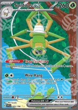 Spidops ex - Scarlatto e Violetto (Special Illustration Rare) [SVI-243]
