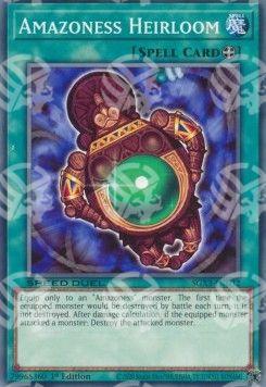 Eredità Amazoness - Speed Duel GX: Duelists of Shadows (Common) [SGX3-D12]