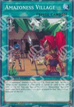 Villaggio Amazoness - Speed Duel GX: Duelists of Shadows (Common) [SGX3-D13]