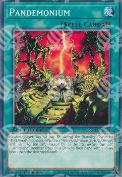Pandemonio - Speed Duel GX: Duelists of Shadows (Common) [SGX3-E14]