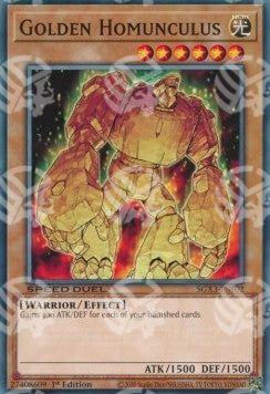 Homunculus Dorato - Speed Duel GX: Duelists of Shadows (Common) [SGX3-F02]