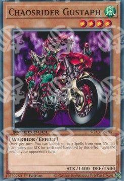 Gustaph Predone del Chaos - Speed Duel GX: Duelists of Shadows (Common) [SGX3-F04]