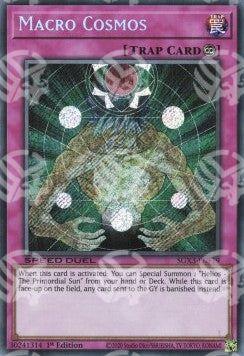 Macro Cosmo - Speed Duel GX: Duelists of Shadows (Secret Rare) [SGX3-F19]