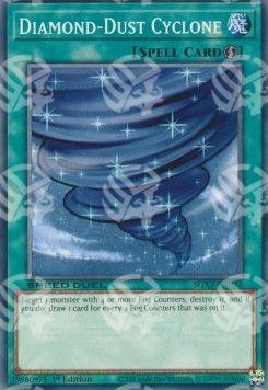 Ciclone di Polvere di Diamanti - Speed Duel GX: Duelists of Shadows (Common) [SGX3-H16]
