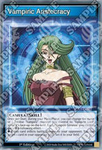 Vampire Aristocracy (Skills) - Speed Duel GX: Duelists of Shadows (Common) [SGX3-S03]