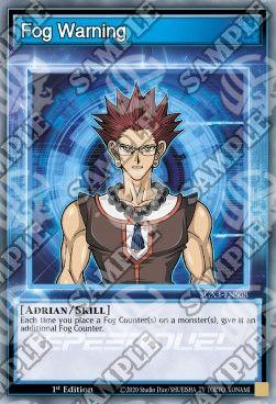 Fog Warning (Skills) - Speed Duel GX: Duelists of Shadows (Common) [SGX3-S08]