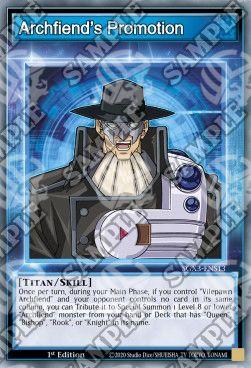 Archfiend's Promotion (Skill) - Speed Duel GX: Duelists of Shadows (Common) [SGX3-S13]