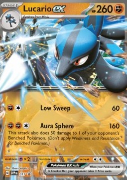 Lucario ex - SV Black Star Promos (Promo) [SVP-017]