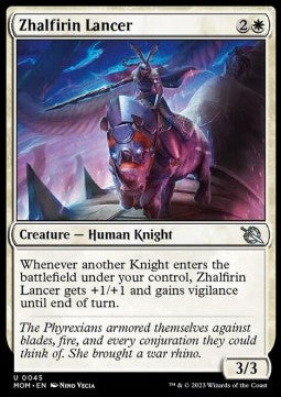 Lanciera di Zhalfir - L’Avanzata delle Macchine (Uncommon) [MOM-45]