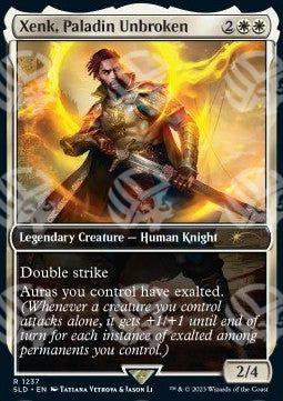 Xenk, Paladin Unbroken - Secret Lair Drop Series: Secret Lair x Dungeons & Dragons: Honor Among Thieves (Rare) [SLDHAT-1237]