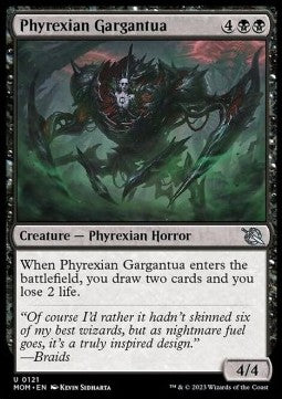Gargantua di Phyrexia - L’Avanzata delle Macchine (Uncommon) [MOM-121]