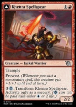 Khenra Spellspear // Gitaxian Spellstalker - L’Avanzata delle Macchine (Uncommon) [MOM-151]