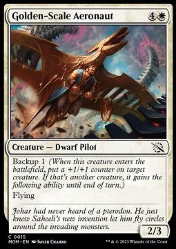 Aeronauta Scaglia d'Oro - L’Avanzata delle Macchine (Common) [MOM-15]