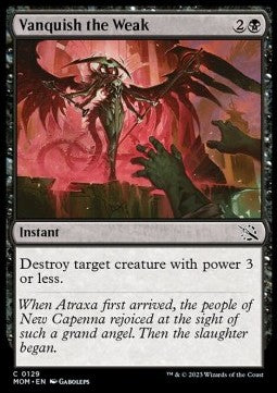 Annientare i Deboli - L’Avanzata delle Macchine (Common) [MOM-129]