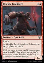 Giavellottiere Onakke - L’Avanzata delle Macchine (Common) [MOM-156]