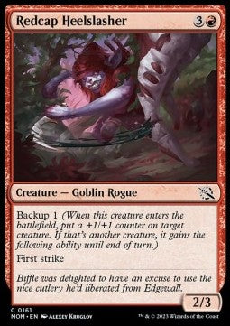 Berretto Rosso Fendicalcagni - L’Avanzata delle Macchine (Common) [MOM-161]