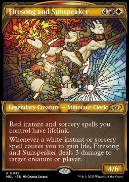 Canto di Fuoco e Oratrice del Sole - Multiverse Legends (Rare) [MUL-39]