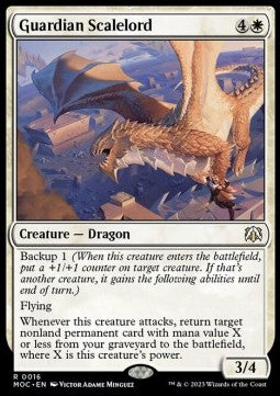 Signora della Scaglia Guardiana - Commander: L’Avanzata delle Macchine (Rare) [MOC-16]