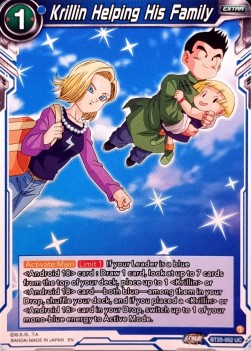 Krillin Helping His Family - Power Absorbed (Uncommon) [BT20-052]