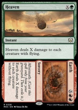 Cielo // Terra - Commander: L’Avanzata delle Macchine (Rare) [MOC-328]