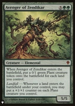 Vendicatore di Zendikar - The List (Mythic) [ZNL-96]