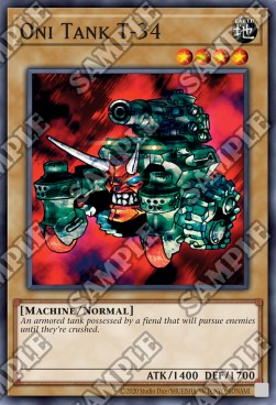 Carro Armato Oni T-34 - Pharaoh’s Servant (25th Anniversary Edition) (Common) [PSV-25TH-059]