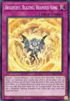 Il Re più Luminoso, Fiammeggiante, Marchiato - Accesso Cybertempesta (Common) [CYAC-070]