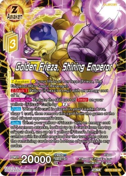 Golden Frieza, Shining Emperor - Wild Resurgence (Rare) [BT21-102]