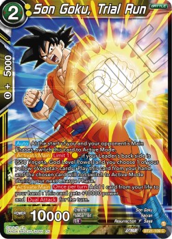 Son Goku, Trial Run - Wild Resurgence (Common) [BT21-109]