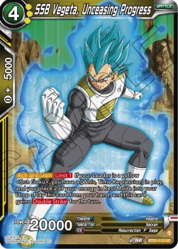 SSB Vegeta, Unceasing Progress - Wild Resurgence (Uncommon) [BT21-112]