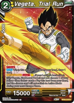 Vegeta, Trial Run - Wild Resurgence (Common) [BT21-113]