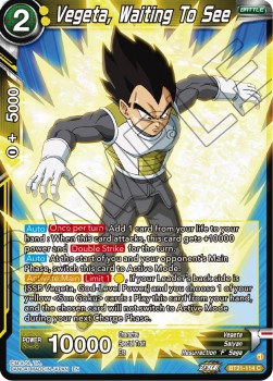 Vegeta, Waiting To See - Wild Resurgence (Common) [BT21-114]
