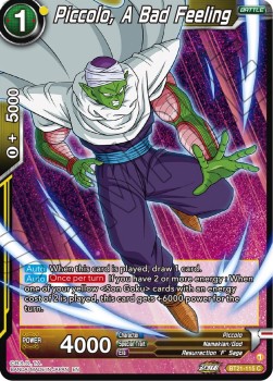 Piccolo, A Bad Feeling - Wild Resurgence (Common) [BT21-115]