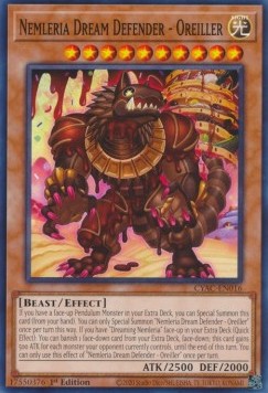 Difensore del Sogno Nemleria - Oreiller - Accesso Cybertempesta (Common) [CYAC-016]