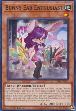 Entusiasta Orecchie da Coniglio - Accesso Cybertempesta (Common) [CYAC-032]