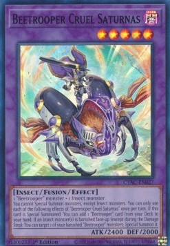Scarasoldato Crudele Saturnas - Accesso Cybertempesta (Super Rare) [CYAC-037]