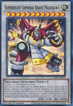 Samurai Superpesante Coraggioso Masurawo - Accesso Cybertempesta (Ultra Rare) [CYAC-039]