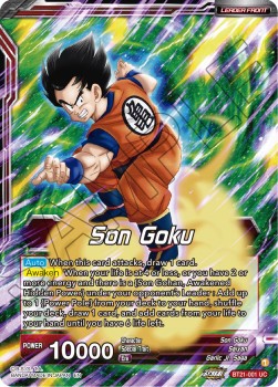 Son Goku // Son Goku, for the Sake of Family - Wild Resurgence (Uncommon) [BT21-001]
