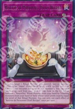 Recette de Personnel (Ricetta dello Staff) - Sopravvissuti Selvaggi (Rare) [WISU-039]