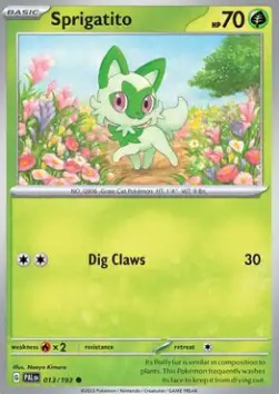 Sprigatito - Evoluzioni a Paldea (Common) [PAL-013]