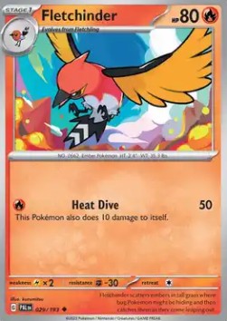 Fletchinder - Evoluzioni a Paldea (Uncommon) [PAL-029]