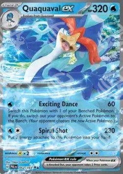 Quaquaval ex - Evoluzioni a Paldea (Double Rare) [PAL-052]