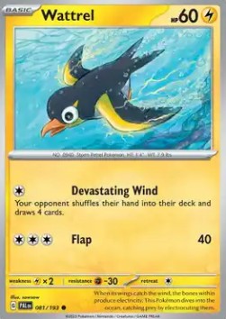 Wattrel - Evoluzioni a Paldea (Common) [PAL-081]