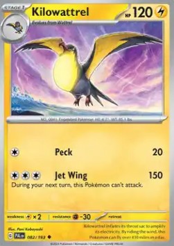 Kilowattrel - Evoluzioni a Paldea (Uncommon) [PAL-082]