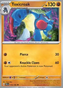 Toxicroak - Evoluzioni a Paldea (Uncommon) [PAL-115]